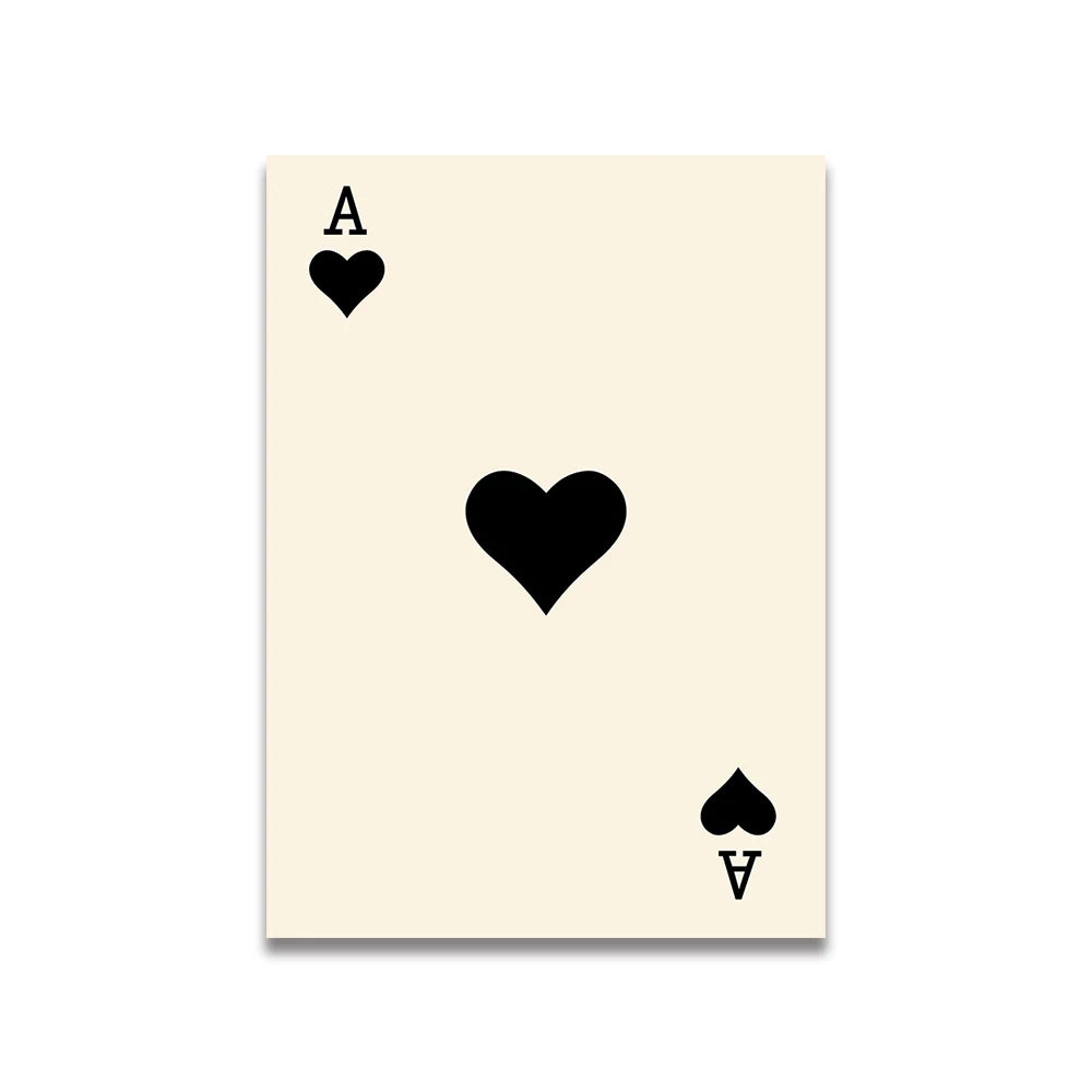 Simplicity Vintage Pink Cartoon Print Canvas Posters Wall Art Poster Home Decor Canvas Print Painting Living Room Bedroom Decor Quick Pick Grocers